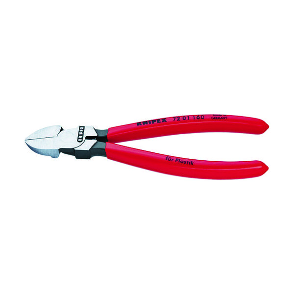 KNIPEX プラスチック用ニッパー 140mm 7201-140 1丁 446-8694（直送品）