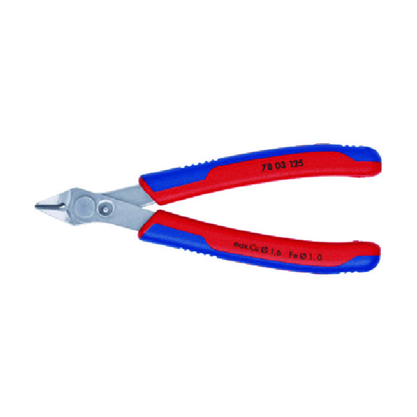 KNIPEX スーパーニッパー 125mm 7803-125 1丁 446-9127（直送品）