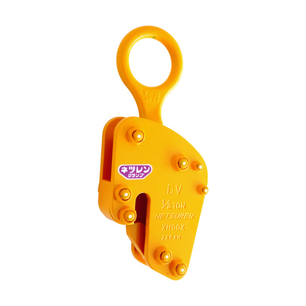 三木ネツレン ネツレン DV型 1/2TON ドラム缶吊クランプ D2750 1台 448-6242（直送品）