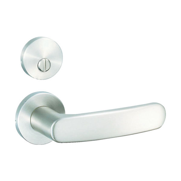 美和ロック MIWA 住宅内部専用レバーハンドル錠 ZLC901-6 SV 1セット 449-7643（直送品）