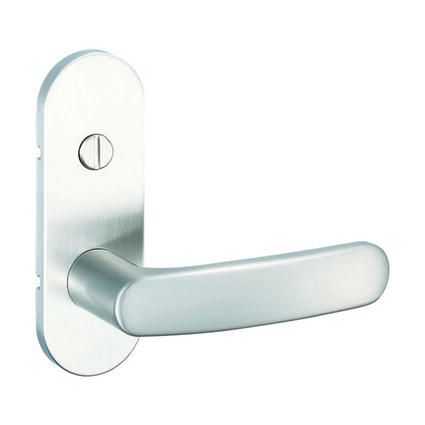 美和ロック MIWA 住宅内部専用レバーハンドル錠 ZLT90111-6 SV 1セット 449-7678（直送品）