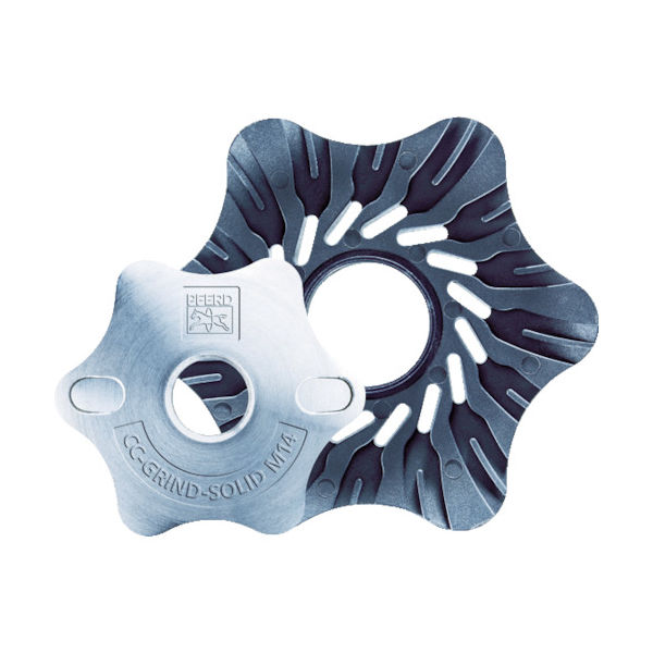 オフセット砥石 CCグラインドソリッド クランピングフランジセット