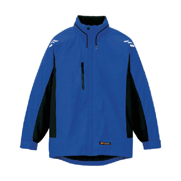 アイトス 光電子軽防寒ジャケット ブルー M AZ-6169-006-M 1着 469-0435（直送品）