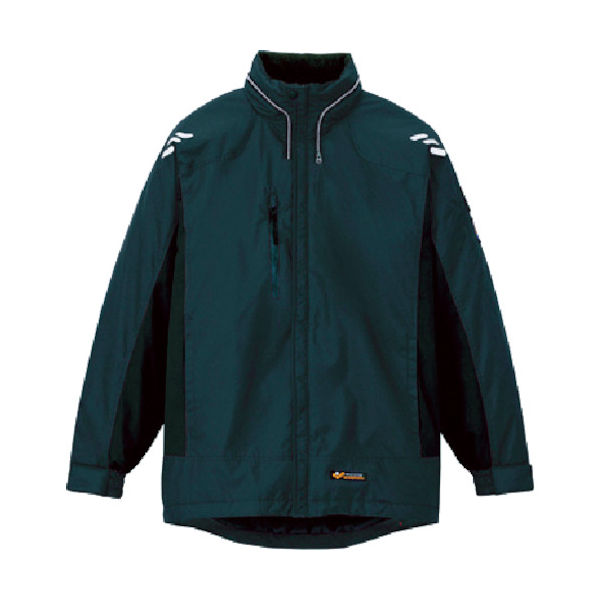 アイトス 光電子軽防寒ジャケット ブラック 3L AZ-6169-010-3L 1着 469-0567（直送品）