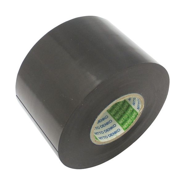 日東電工 日東 脱鉛タイプビニールテープNo.21S 0.2mm×100mm×20m 黒 2巻入り 21-100BK 1パック(2巻)（直送品）