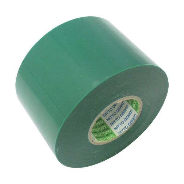 日東電工 日東 脱鉛タイプビニールテープNo.21S 0.2mm×100mm×20m 緑 2巻入り 21-100GN 1パック(2巻)（直送品）