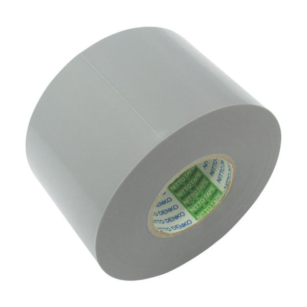 日東電工 日東 脱鉛タイプビニールテープNo.21S 0.2mm×100mm×20m 灰 2巻入り 21-100GY 1パック(2巻)（直送品）
