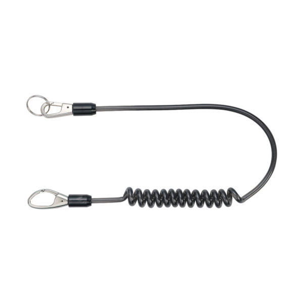 トップ工業 TOP コンパクトセーフティコードHistrong ブラック 最大長さ1050/自然長600mm SFC-610BK 1本（直送品）