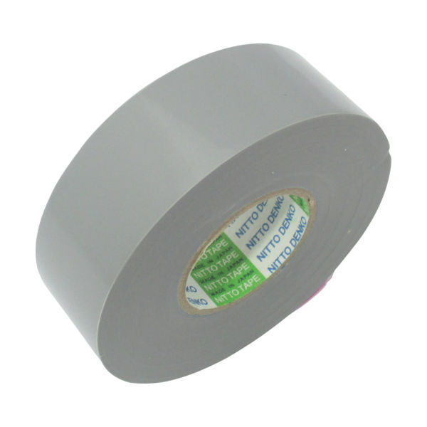 日東電工 日東電工BM 脱鉛タイプビニールテープNo.21 0.2mm×19mm×10m 灰 10巻入り 21-10GY 1パック(10巻)（直送品）