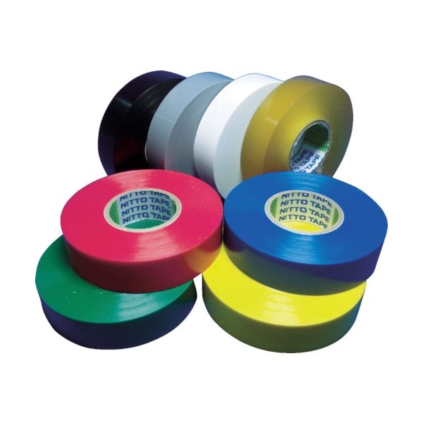 日東電工 日東電工BM 脱鉛タイプビニールテープNo.21 0.2mm×19mm×20m 青 10巻入り 21-20B 1パック(10巻)（直送品）