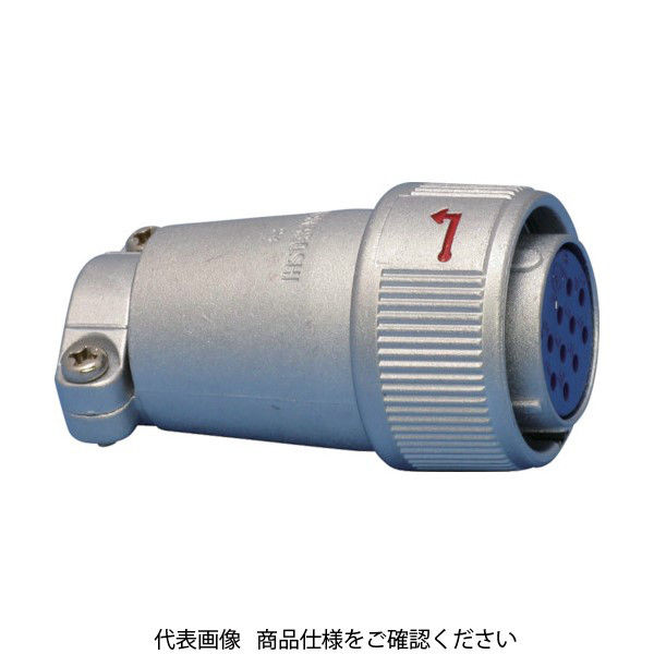 七星科学研究所 七星 ワンタッチロック式コネクタ NRー20シリーズ 3極 PF NR-203-PF 1個 470-7435（直送品）