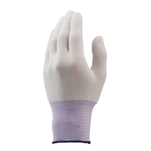 インナー手袋　EXフィット手袋　B0620　ホワイト　Lサイズ　1袋（20枚）　ショーワグローブ