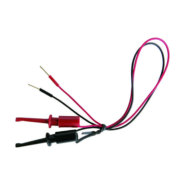 テイシン電機 テイシン ジャンバーテストリード 25cm チェックピン⇔ICクリップS 2本入 TLA-51 1袋(2本) 471-0738（直送品）