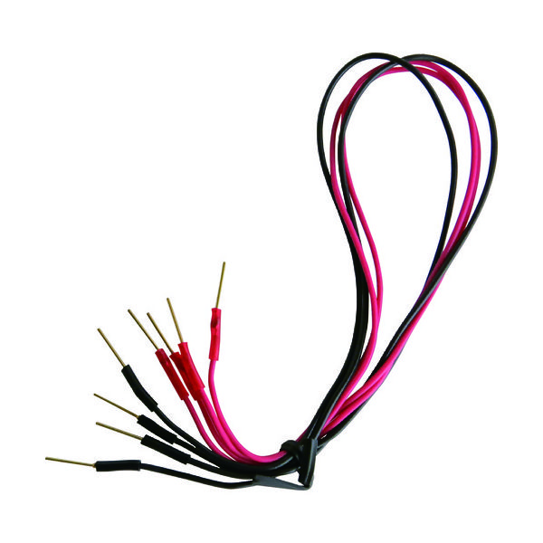 テイシン電機 テイシン ジャンバーテストリード 25cm チェックピン⇔チェックピン (4本) TLA-52 1袋(4本) 471-0746（直送品）