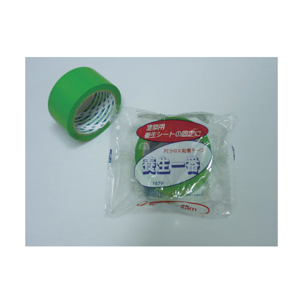 菊水テープ 菊水 養生一番165V GR 50mm×25m 165V-GR50 1巻 471-0851（直送品）