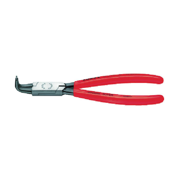 KNIPEX 4421ーJ31 穴用スナップリングプライヤー 曲 1丁 471-3541（直送品）