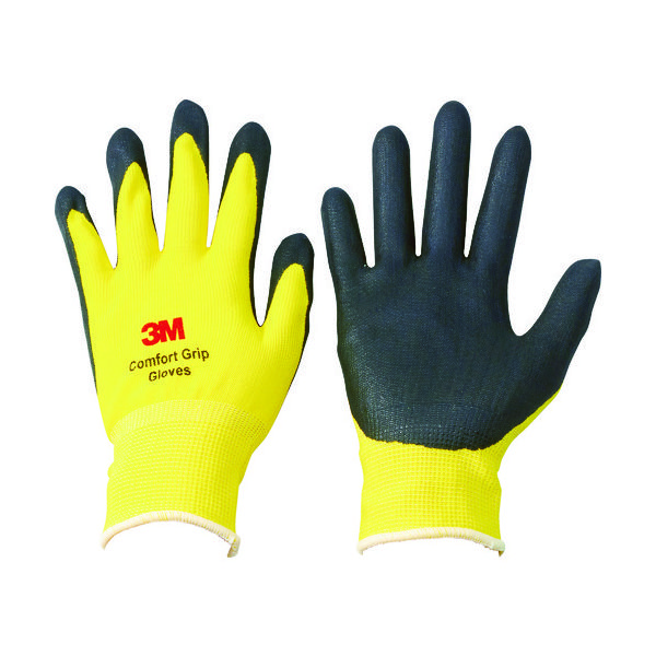 スリーエム ジャパン 3M 一般作業用コンフォートグリップグローブ イエロー Sサイズ GLOVE YEL S 1双 471-6701（直送品）