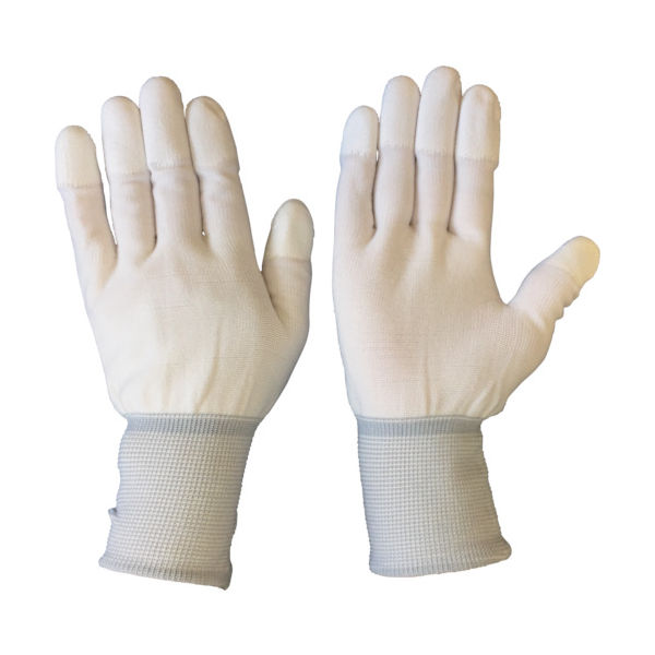 ブラストン すべり止め手袋 PU指先コートポリエステルニット手袋L (10双入) BSC-SM110-L 1袋(10双) 471-9000（直送品）