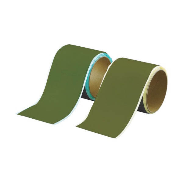 TRUSCO マジックテープ[[R下]]弱粘着幅100mm長さ1mOD(1巻=1セット) TPD-100MTS-OD 1セット(1組)（直送品）