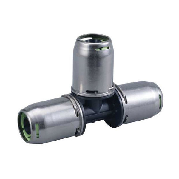 タブチ TBC 樹脂管用ワワンタッチ継手アレスフィット 樹脂チーズXPE16 OTJ16(PN15)-T 1個 472-7886（直送品）