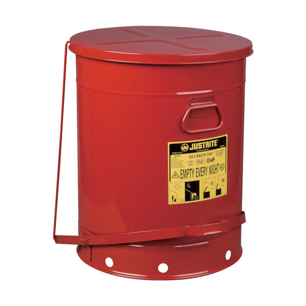 ジャストライト マニュファクチュアリング カンパニー オイリーウエスト缶 21ガロン J09700 1個 472-9277（直送品）