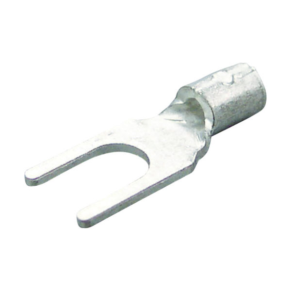 ニチフ端子工業 ニチフ 裸圧着端子 Y形(100P)より線0.2~0.5 外寸5.2 0.3Y-3 1パック(100個) 473-0593（直送品）