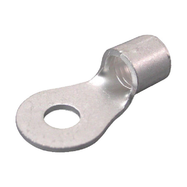 ニチフ 裸圧着端子 R形(100P) より線26.66~42.42 外寸22mm スタッド径6.4mm R 38-6 1パック(100個)（直送品）