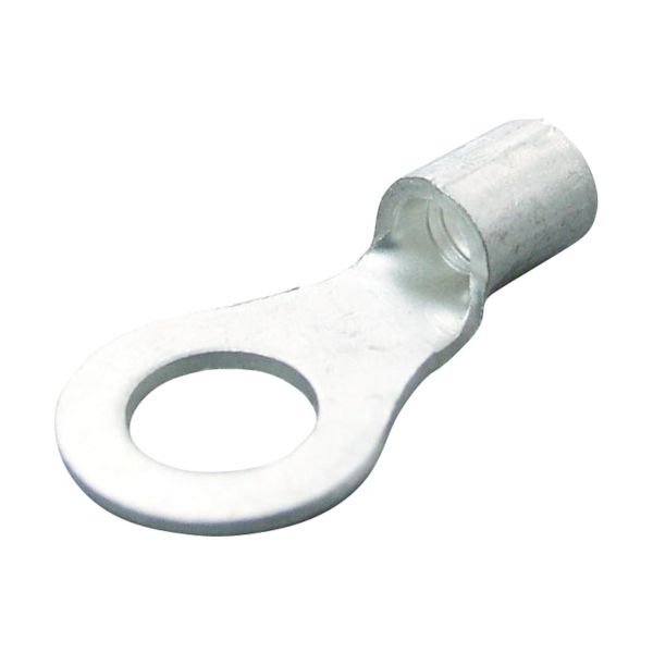 ニチフ端子工業 ニチフ 裸圧着端子 R形(100P)より線2.63~6.64 外寸9 R 5.5-4S 1パック(100個)（直送品）