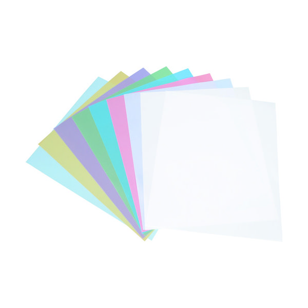 トラスコ中山 TRUSCO ラッピングフィルムシート 230mm×280mm#8000 10枚 TLF-8000 1袋(10枚)（直送品）