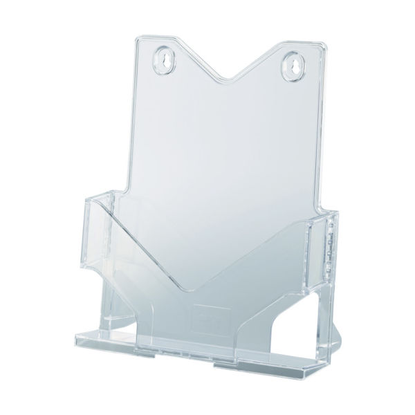 光 カタログスタンド A4タテ 透明 CSA4-1 1個 474-4322（直送品）