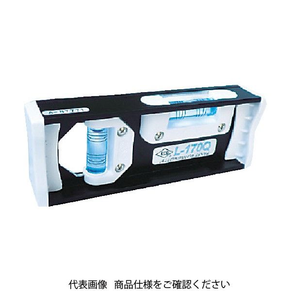 アカツキ製作所 KOD I型アルミ水平器 L-170Q 300MM 1個(1本) 474-5531（直送品）