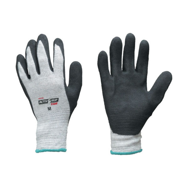 東和コーポレーション トワロン ニトリル背抜き手袋 アクティブグリップストロング M 523-M 1双 474-6597（直送品）