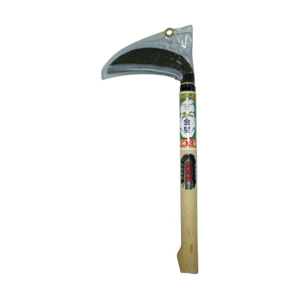 キンボシ GS 木鎌(きかま) 金星A級諸刃木鎌 刃長165mm 全長390mm 120272 1丁 474-7526（直送品）