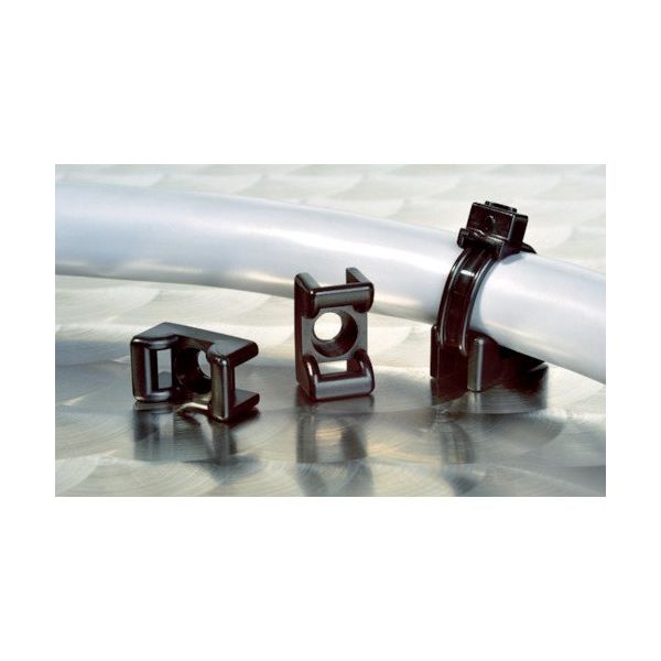 ヘラマンタイトン インシュロック タイマウント(KR)耐候グレード(100個入) KR7G5-W 1袋(100個) 475-7840（直送品）