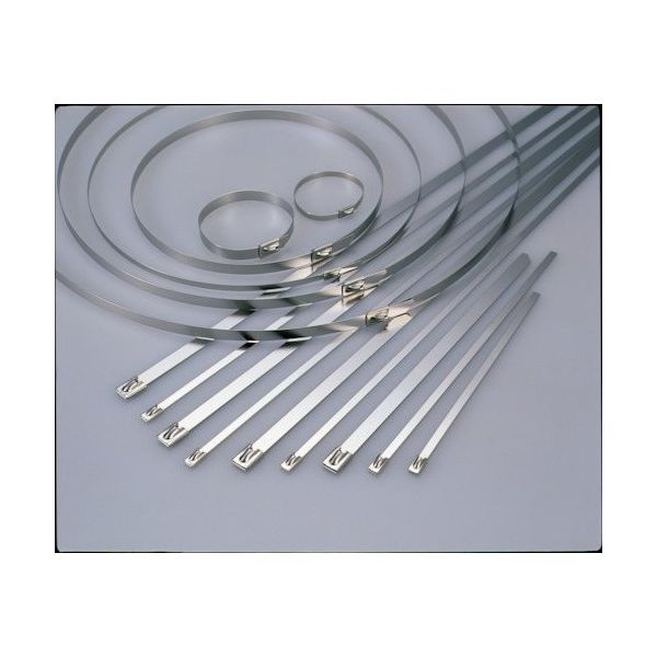 ヘラマンタイトン インシュロックタイ メタルタイ SUS316製 (100本入) STB-520S 1袋(100本) 475-7980（直送品）