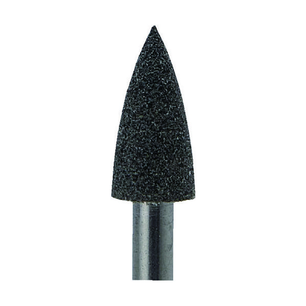 ナカニシ シリコンポリッシャー 10本入 砲弾型 φ3×7×軸φ1.6 #180 46011 1パック(10本) 476-6474（直送品）