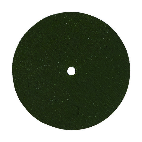 ナカニシ グリーンホイールゴム砥石 10枚入 φ22×1.5×穴φ1.8 WA #220 47842 1パック(10本) 476-7845（直送品）