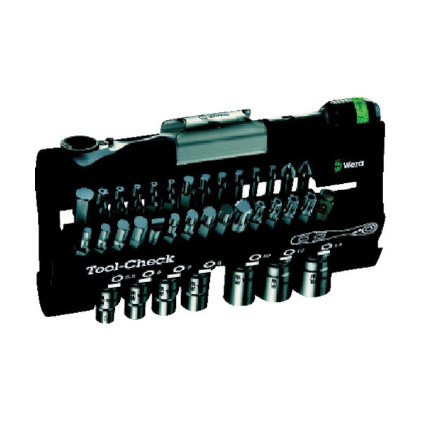 Wera Werk TOOL CHECK 自動車業界向け TOOL-CHECK-A 1セット 477-4370（直送品）