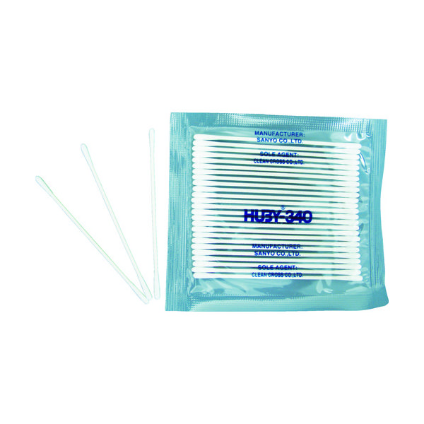 クリーンクロス HUBY 工業用綿棒（先端砲弾型/スリムタイプ）BB-002