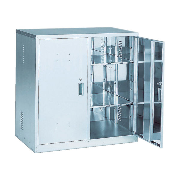 トラスコ中山 TRUSCO 耐震薬品庫 両開型 900X500XH900 TK-1HN 1台 478-9938（直送品）