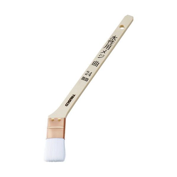 トラスコ中山 TRUSCO 水性用目地刷毛 筋違 8号 24mm TPB-433 1本 479-2084（直送品）