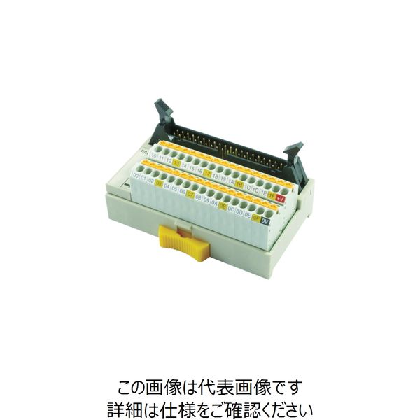 東洋技研 TOGI スプリングロック式コネクタ端子台 極数34 PCX-1H40-TB34-M2Y 1個 479-8180（直送品）