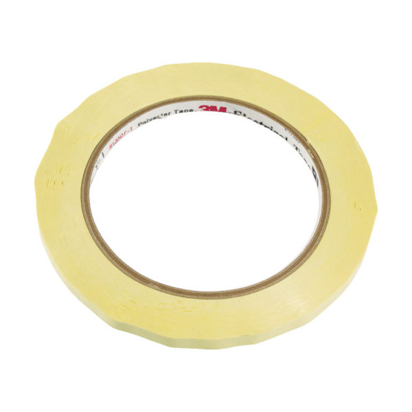 東研化工 3M ポリエステル電気絶縁テープ 1350黄色 6mmX66m 1350FY-1 6 1巻 479-9348（直送品）