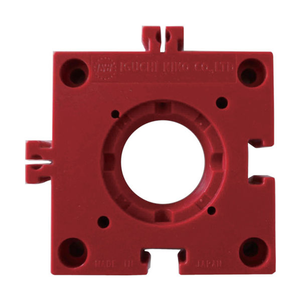 井口機工製作所 ISB イグチベアー取付ベース パズル赤色 PZ75-RE 1個 480-7685（直送品）