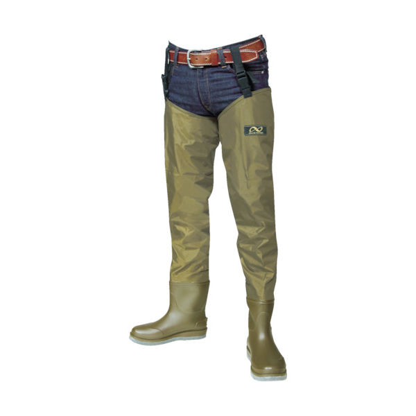 阪神素地 ハンシン Wー77 ヒップウェーダー 先丸 28.0cm W-77-28.0 1足 481-7397（直送品）