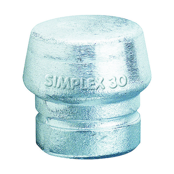 シンプレックスハンマー用替ヘッド ソフトメタル（シルバー）