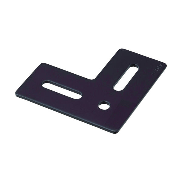 トラスコ中山 TRUSCO ジョイント金具43型フラットクロ寸法90×90穴数3 TK43-FL2B 1個 482-0878（直送品）