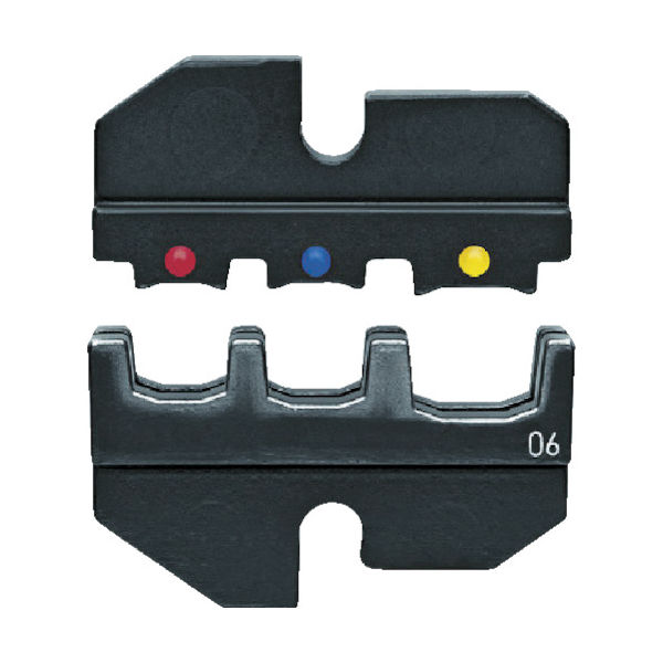 KNIPEX 9749ー06 圧着ダイス (9743ー200用) 1セット 483-4259（直送品）