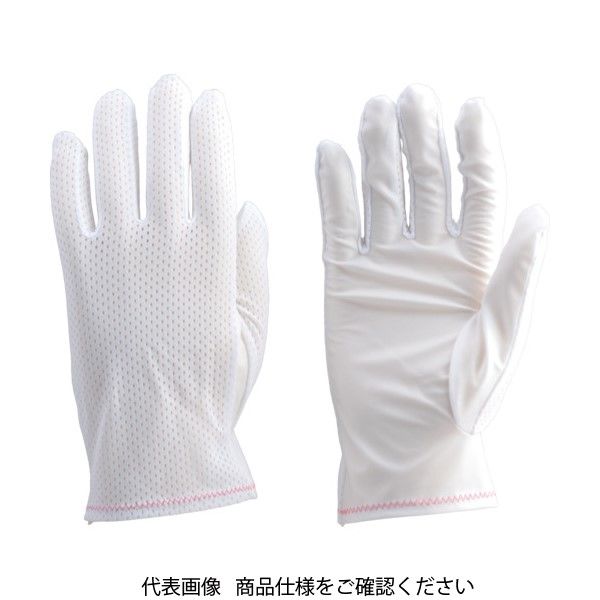 トラスコ中山 TRUSCO 【売切廃番】組立検査用低発塵メッシュ手袋 LL (10双入) DPM128-LL 1袋(10双)（直送品）