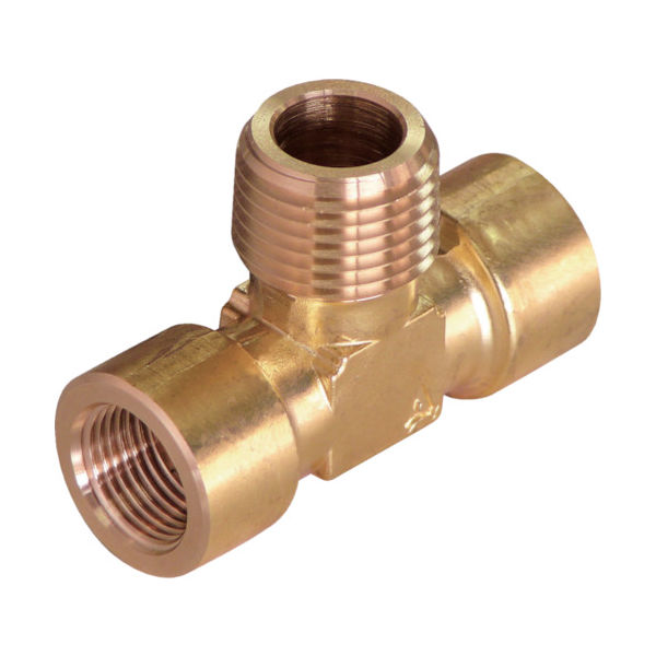 アソー ASOH 異径二方チーズ PT3/8内×PT3/8内×PT1/2外 TK-1334R 1個 483-5981（直送品）